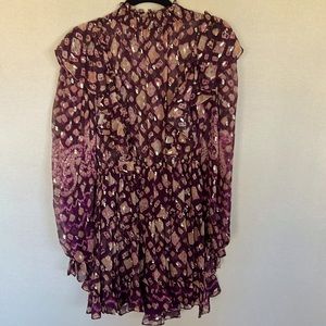Ulla johnson mini dress with ruffles size small